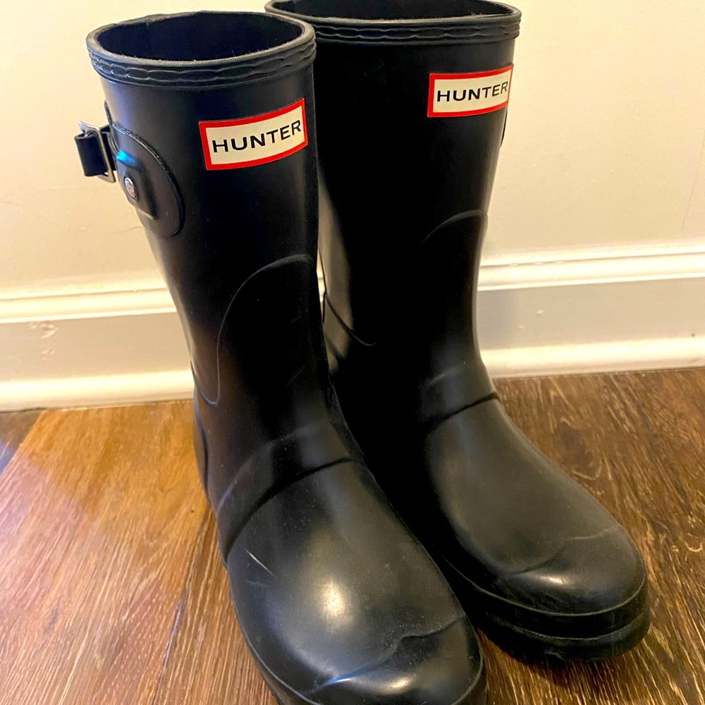 Women’s Black Hunter Rainboots